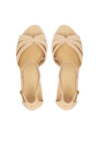 Lauren Ralph Lauren - LAUREN RALPH LAUREN Espadryle 802P10424001 Beżowy. Kolor: beżowy. Materiał: syntetyk #3