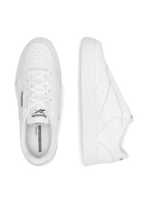Reebok Sneakersy Court Ad IF5334 Biały. Kolor: biały. Materiał: skóra