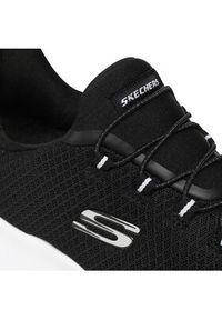skechers - Skechers Sneakersy Dynamight 12119/BKW Czarny. Kolor: czarny. Materiał: materiał #6