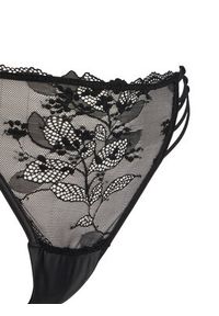Hunkemöller Stringi Avela 302373 Czarny. Kolor: czarny. Materiał: syntetyk #3