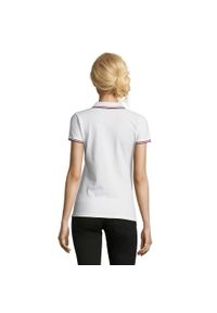 SOL'S - Damska Koszulka Polo Prestige. Typ kołnierza: polo. Kolor: biały #2