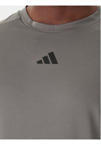 Adidas - adidas Koszulka techniczna D4T PrimeLift 3 Stripes KE9936 Szary Regular Fit. Kolor: szary. Materiał: syntetyk #2