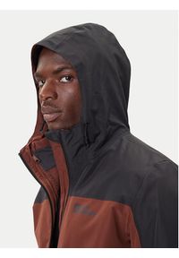 Jack Wolfskin Kurtka outdoor Taubenberg 3in1 1115311 Brązowy Regular Fit. Kolor: brązowy. Materiał: syntetyk. Sport: outdoor #5