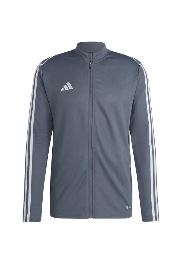 Bluza piłkarska męska Adidas Tiro 23 League Training Track Top. Kolor: szary, wielokolorowy, biały. Sport: piłka nożna