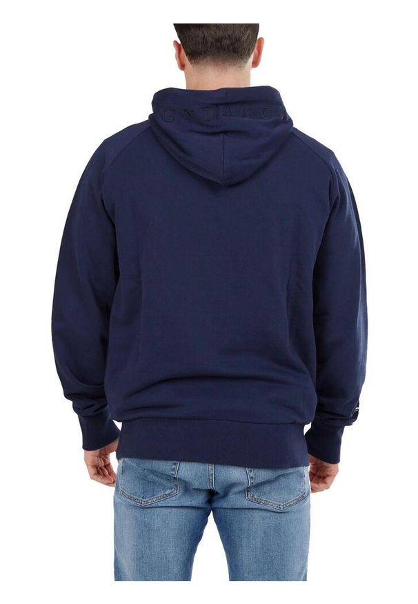 FUNDANGO - Bluza męska Fundango Talis z kapturem. Typ kołnierza: kaptur. Kolor: niebieski. Styl: sportowy