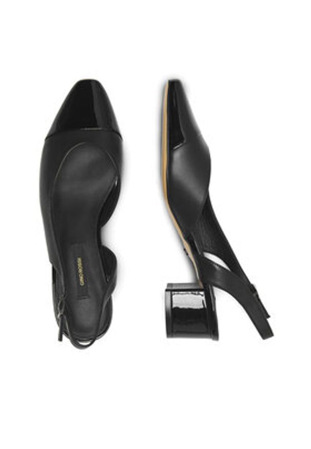 Gino Rossi Sandały 4893-01 Czarny. Kolor: czarny. Materiał: skóra