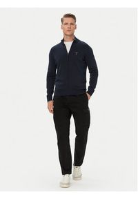 Aeronautica Militare Kardigan 262MA1632UL00506 Granatowy. Kolor: niebieski. Materiał: bawełna #4
