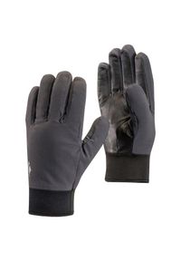 Rękawiczki Black Diamond MIDWEIGHT SOFTSELL GLOVES. Kolor: czarny