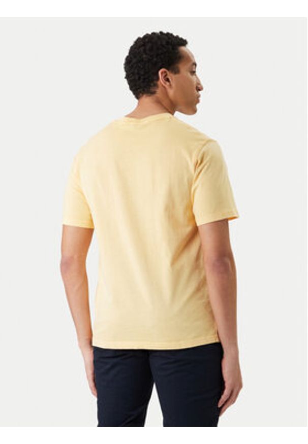 Jack & Jones T-Shirt Blucaleb 12293014 Beżowy Regular Fit. Kolor: beżowy. Materiał: bawełna