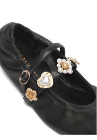Stuart Weitzman Baleriny Socharming Mary Jane SN124 Czarny. Kolor: czarny. Materiał: skóra #3
