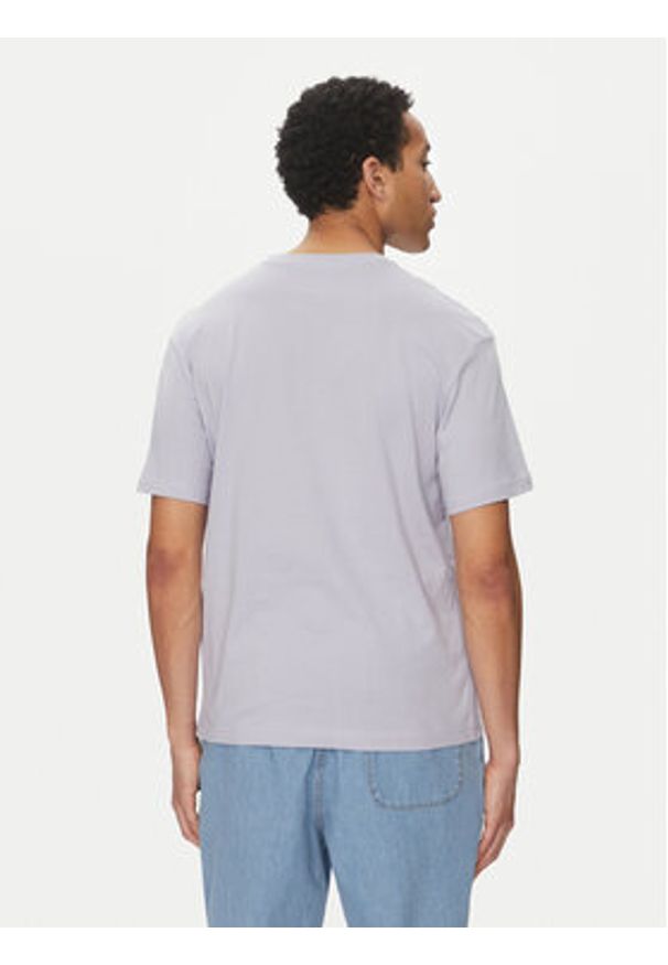 Jack & Jones - Jack&Jones T-Shirt Detroit 12268441 Fioletowy Relaxed Fit. Kolor: fioletowy. Materiał: bawełna