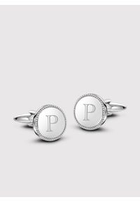 Pako Lorente - PAKO LORENTE – Srebrne spinki do mankietów. Kolor: srebrny #1