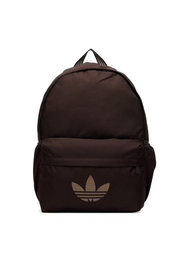 Adidas - adidas Plecak Adicolor Classic Backpack KQ6388 Brązowy. Kolor: brązowy. Materiał: materiał