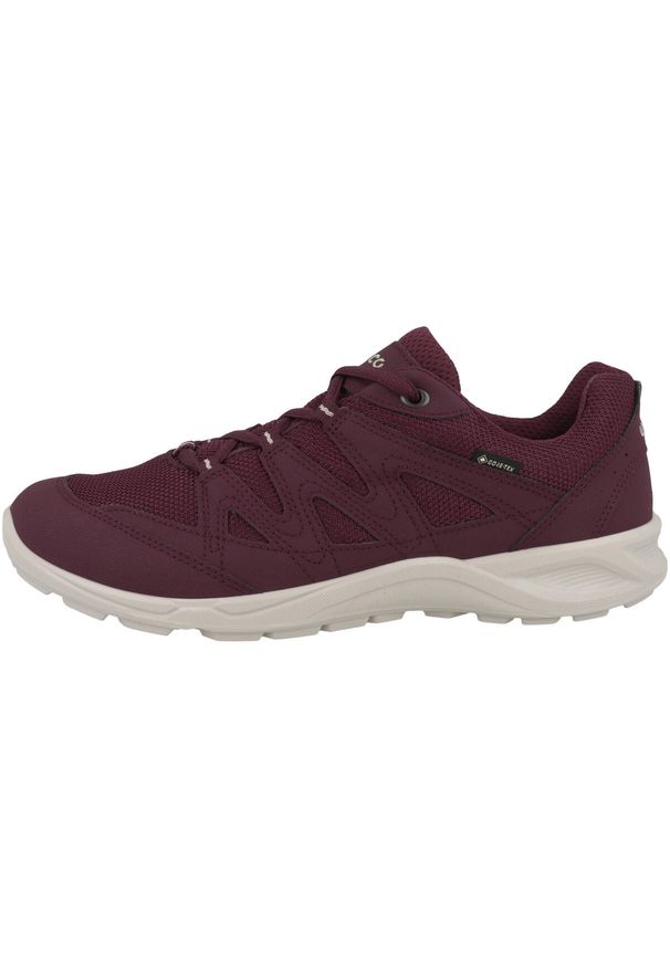ecco - Buty do chodzenia damskie Ecco Terracruise Lt. Zapięcie: sznurówki. Kolor: czerwony. Materiał: materiał, syntetyk. Szerokość cholewki: normalna