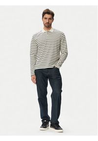 Jack & Jones Polo Cassis 12295163 Biały Relaxed Fit. Typ kołnierza: polo. Kolor: biały. Materiał: bawełna #3