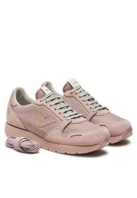 Emporio Armani Sneakersy X3X058 XN730 01793 Różowy. Kolor: różowy. Materiał: materiał #4