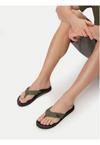 Quiksilver Japonki EO-DUNE CQ10036MGB Zielony. Kolor: zielony. Materiał: skóra #4