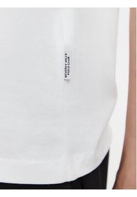 Beverly Hills Polo Club T-Shirt P-SS26W-TS085 Biały Regular Fit. Typ kołnierza: polo. Kolor: biały. Materiał: bawełna #5