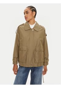 Pinko Kurtka przejściowa Polidora 103150 A1PR Zielony Regular Fit. Kolor: zielony. Materiał: bawełna, syntetyk #1