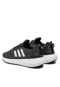 Adidas - adidas Buty Swift Run 22 J GW8176 Szary. Kolor: szary. Materiał: materiał. Sport: bieganie
