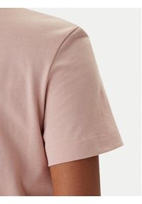 Calvin Klein Jeans T-Shirt Monogram LV047B224G Koralowy Regular Fit. Kolor: pomarańczowy. Materiał: bawełna #5