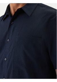 Calvin Klein Koszula LV04LF109G Granatowy Classic Fit. Kolor: niebieski. Materiał: syntetyk #4