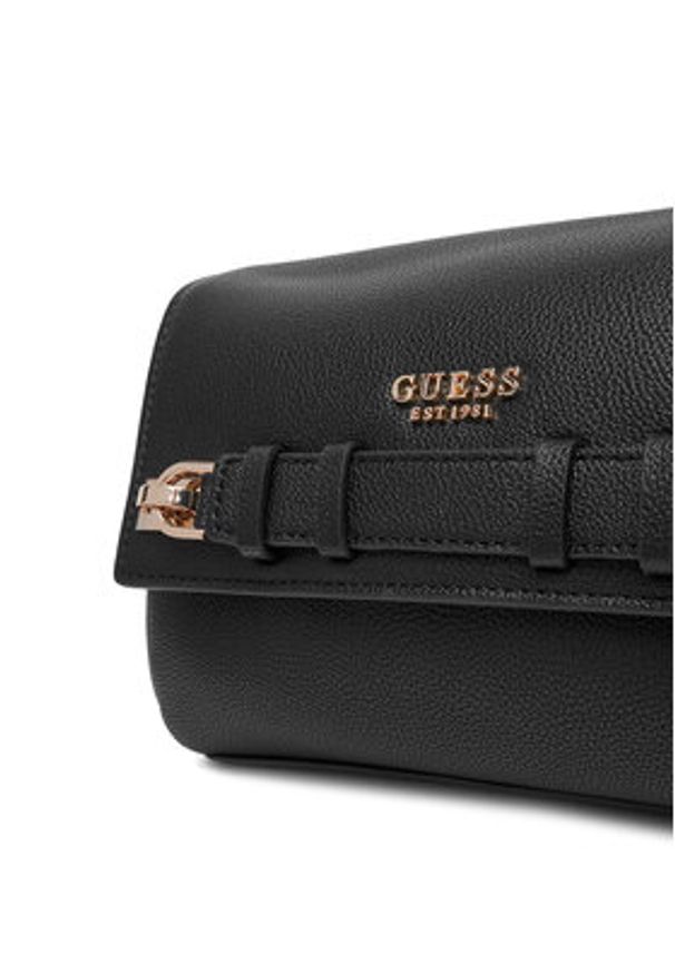 Guess Torebka Gregoria HWBG85 46200 Czarny. Kolor: czarny. Materiał: skórzane