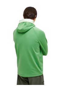 Bluza Peak Performance męska Rider Zip Hood zielona - L. Kolor: zielony