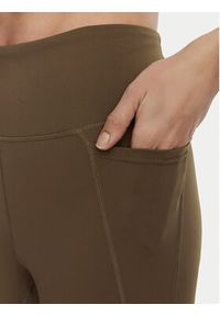 Reebok Legginsy RK25975CCW Brązowy Slim Fit. Kolor: brązowy. Materiał: syntetyk #2