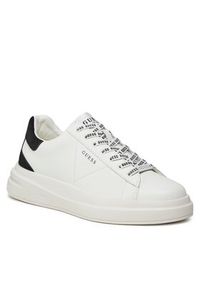 Guess Sneakersy Elba FMPVIB SUE12 Biały. Kolor: biały. Materiał: skóra #3