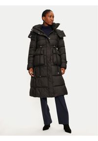 Rinascimento Płaszcz zimowy CFC0118339003 Czarny Loose Fit. Kolor: czarny. Materiał: syntetyk. Sezon: zima