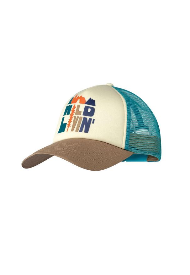 Czapka Trucker Buff Scen. Kolor: niebieski, wielokolorowy. Styl: klasyczny