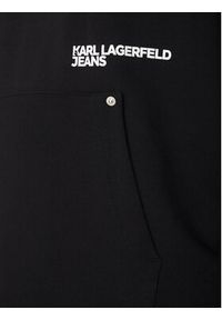 Karl Lagerfeld Jeans Bluza A2M20030 Czarny Relaxed Fit. Kolor: czarny. Materiał: bawełna #4