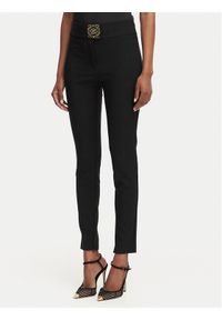 Babylon Spodnie materiałowe W E00057 Czarny Slim Fit. Kolor: czarny. Materiał: poliamid #1