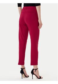 DKNY Chinosy P9RK6AWP Bordowy Slim Fit. Kolor: czerwony. Materiał: syntetyk #3