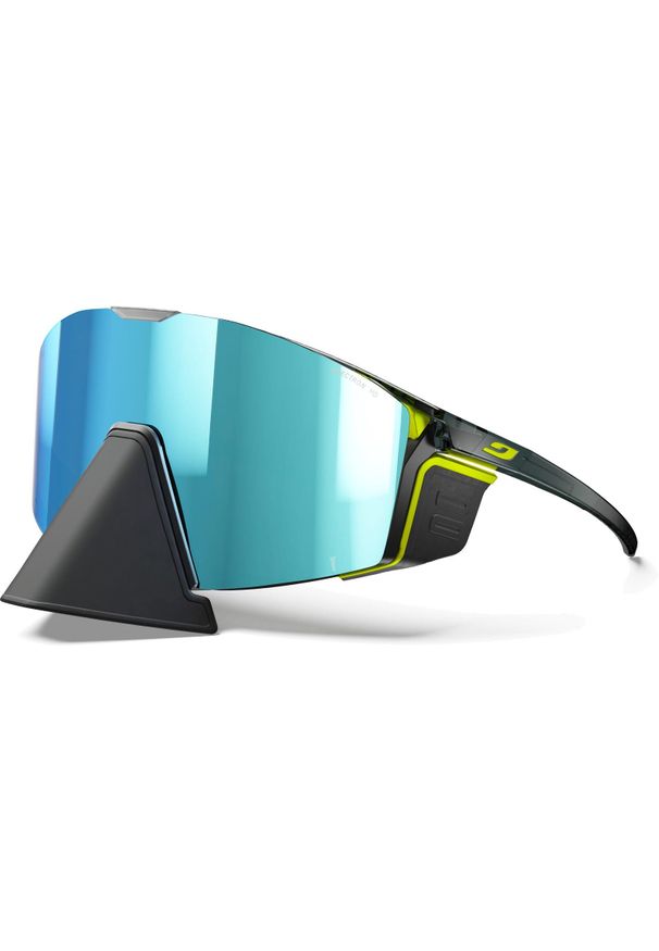 Okulary z polaryzacją JULBO EDGE COVER czarny Cat 4 HD Spectron Polarized. Kolor: czarny, wielokolorowy, żółty. Sport: turystyka piesza