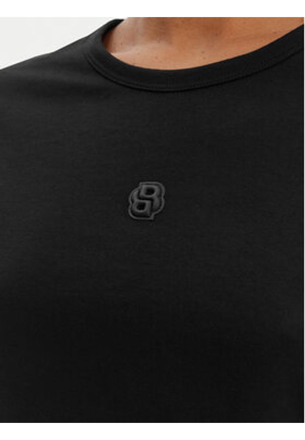 BOSS T-Shirt Eventsa12 50563282 Czarny Regular Fit. Kolor: czarny. Materiał: bawełna