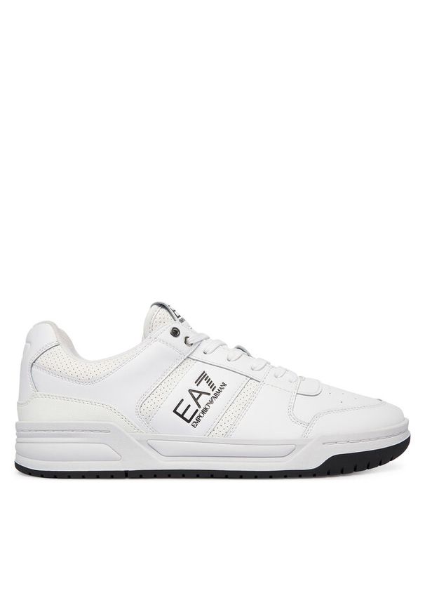 Sneakersy EA7 Emporio Armani. Kolor: biały