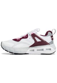Buty do biegania damskie Under Armour Hovr Mega Mvmnt. Zapięcie: sznurówki. Kolor: biały. Materiał: syntetyk, tkanina, materiał. Szerokość cholewki: normalna. Sport: turystyka piesza