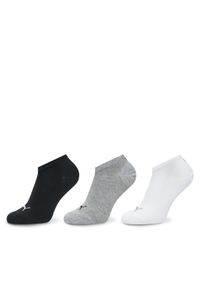 Puma Zestaw 3 par niskich skarpet unisex 938624 Kolorowy. Materiał: bawełna, materiał. Wzór: kolorowy