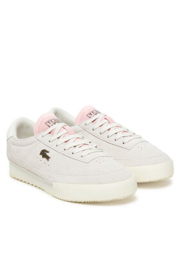 Lacoste Sneakersy Aura 7-50SFA0158 Biały. Kolor: biały. Materiał: skóra