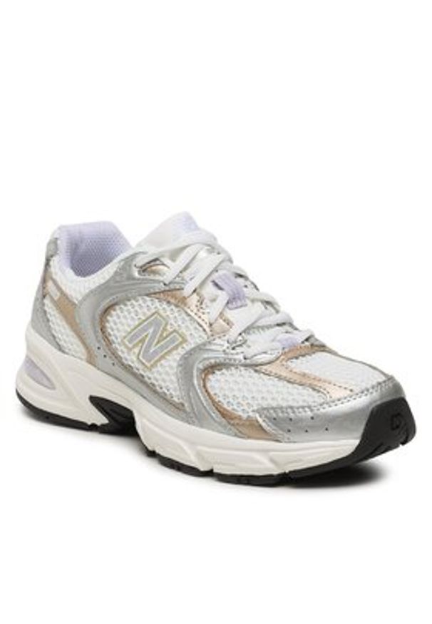 New Balance Sneakersy MR530ZG Srebrny. Kolor: srebrny. Materiał: skóra