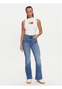 Tommy Jeans Jeansy Sylvia DW0DW19279 Niebieski Flare Fit. Kolor: niebieski