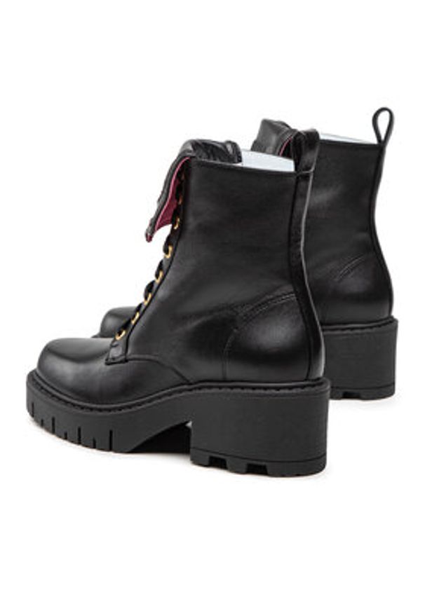 Chiara Ferragni Botki CF3044-001 Czarny. Kolor: czarny. Materiał: skóra