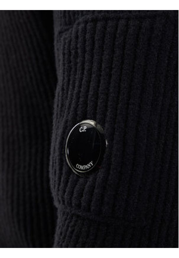 C.P. Company Kardigan 19CMKN258A006170A Czarny Regular Fit. Kolor: czarny. Materiał: syntetyk