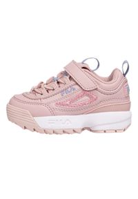 Buty do chodzenia dla dzieci Fila Disruptor. Kolor: różowy. Sport: turystyka piesza