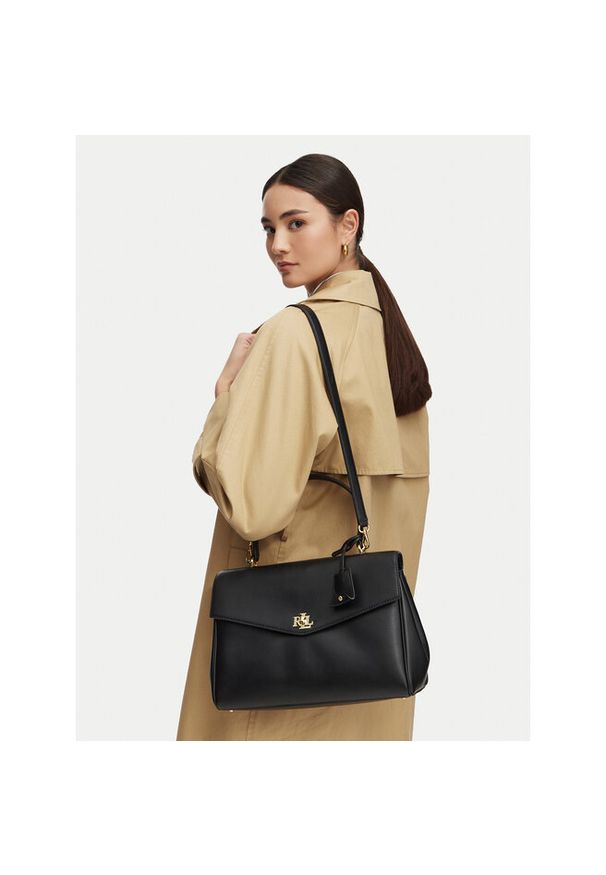 Lauren Ralph Lauren - Torebka LAUREN RALPH LAUREN. Kolor: czarny
