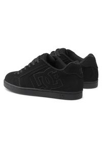 DC Sneakersy Net 302361 Czarny. Kolor: czarny. Materiał: skóra #5