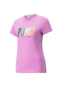 Koszulka treningowa damska Puma Swxp Graphic. Kolor: różowy. Długość rękawa: krótki rękaw. Długość: krótkie. Sport: bieganie #1