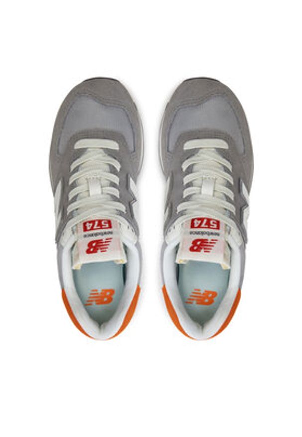 New Balance Sneakersy WL574YG2 Szary. Kolor: szary. Materiał: materiał. Model: New Balance 574